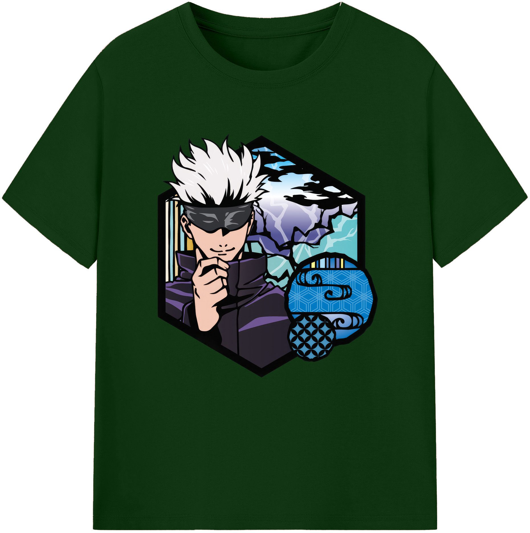 （画像用） 呪術廻戦 Jujutsu Kaisen 綿100％半袖Tシャツ（フロントプリント）